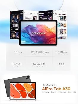 Amazon.co.jp: COLORROOM タブレット アンドロイド 16/ 10.1インチ
