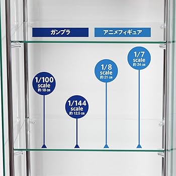 Amazon.co.jp: 不二貿易 コレクションケース フィギュアケース 3段 幅