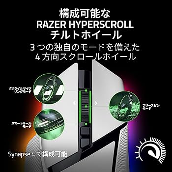 Amazon.co.jp: Razer レイザー Basilisk V3 Pro 35K (White Edition