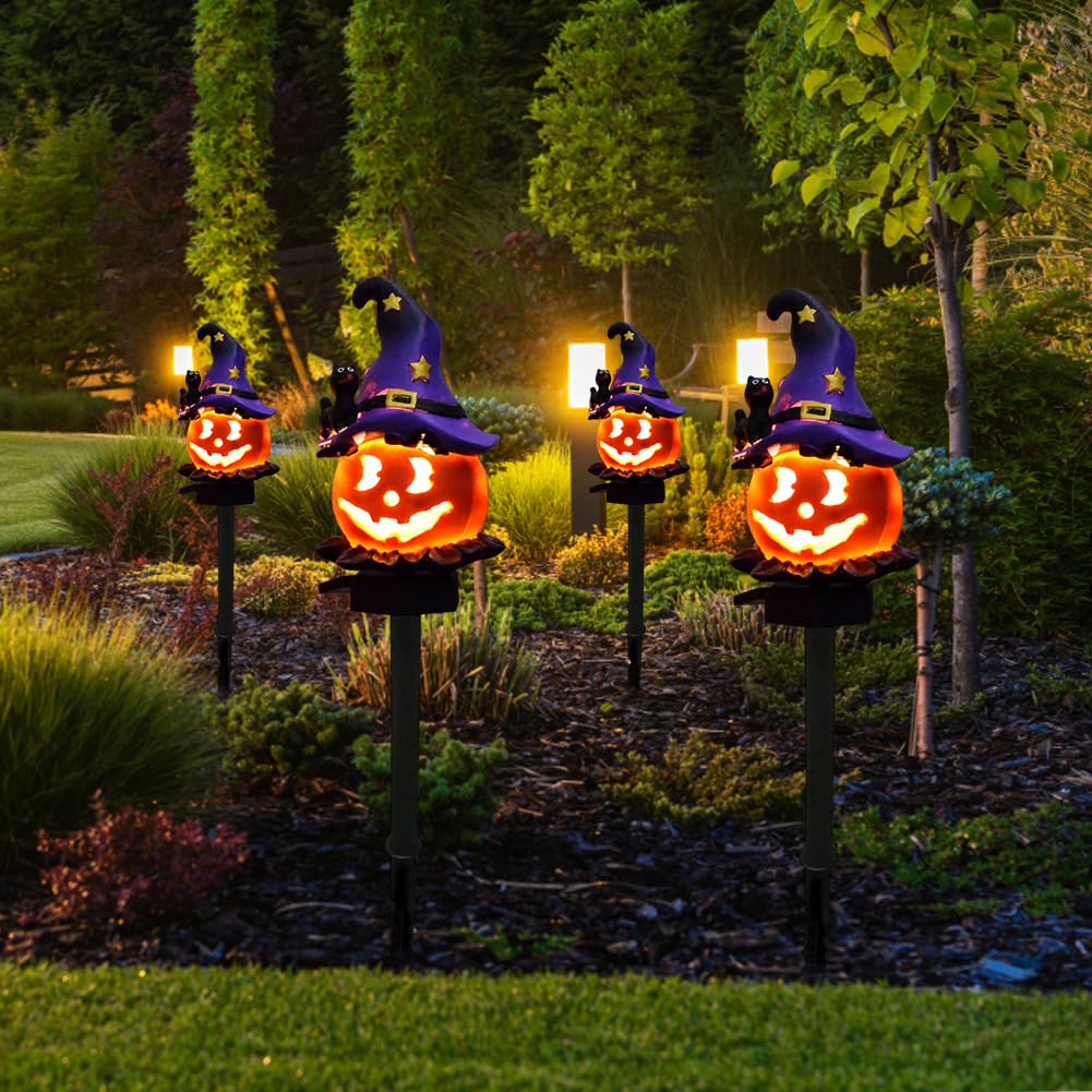 Amazon.co.jp : GETBSTOOP ハロウィンデコレーション 屋外ソーラーパス