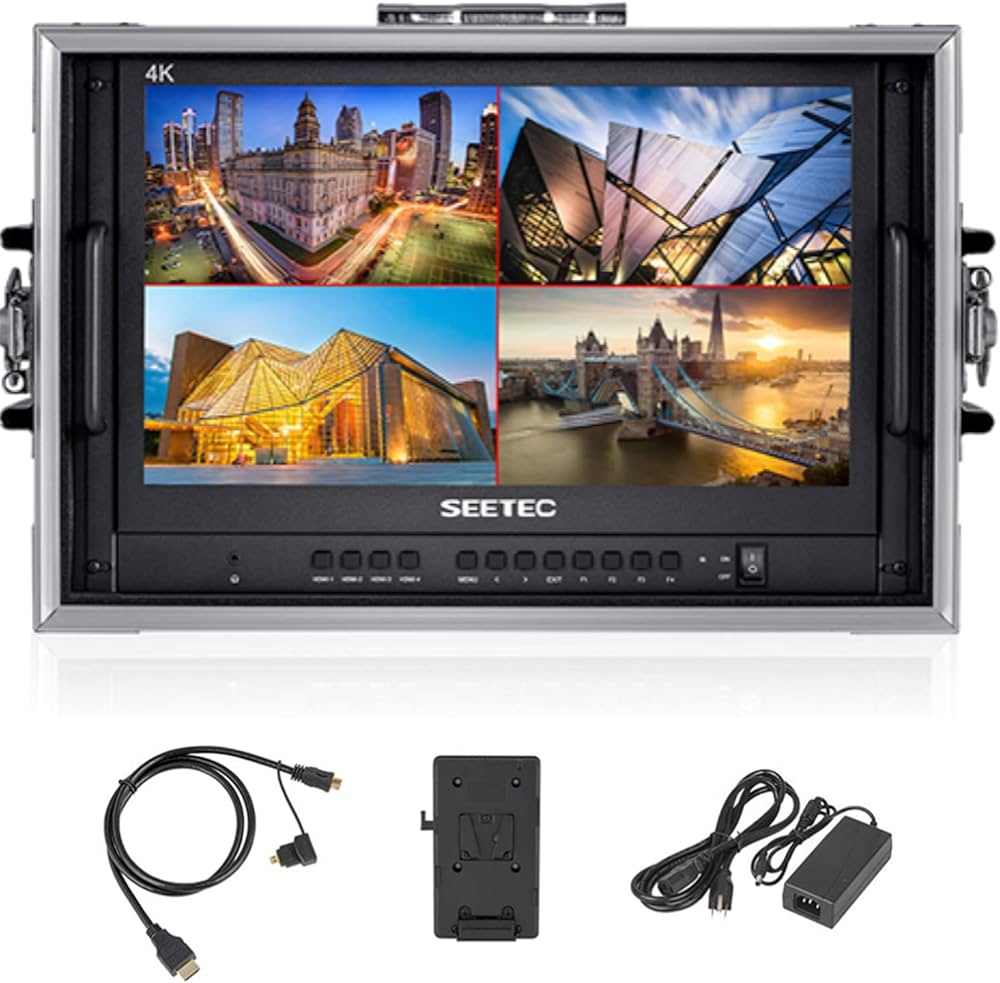 Amazon.co.jp: SEETEC ATEM156-CO 15.6インチ 監視モニター 4*4K HDMI