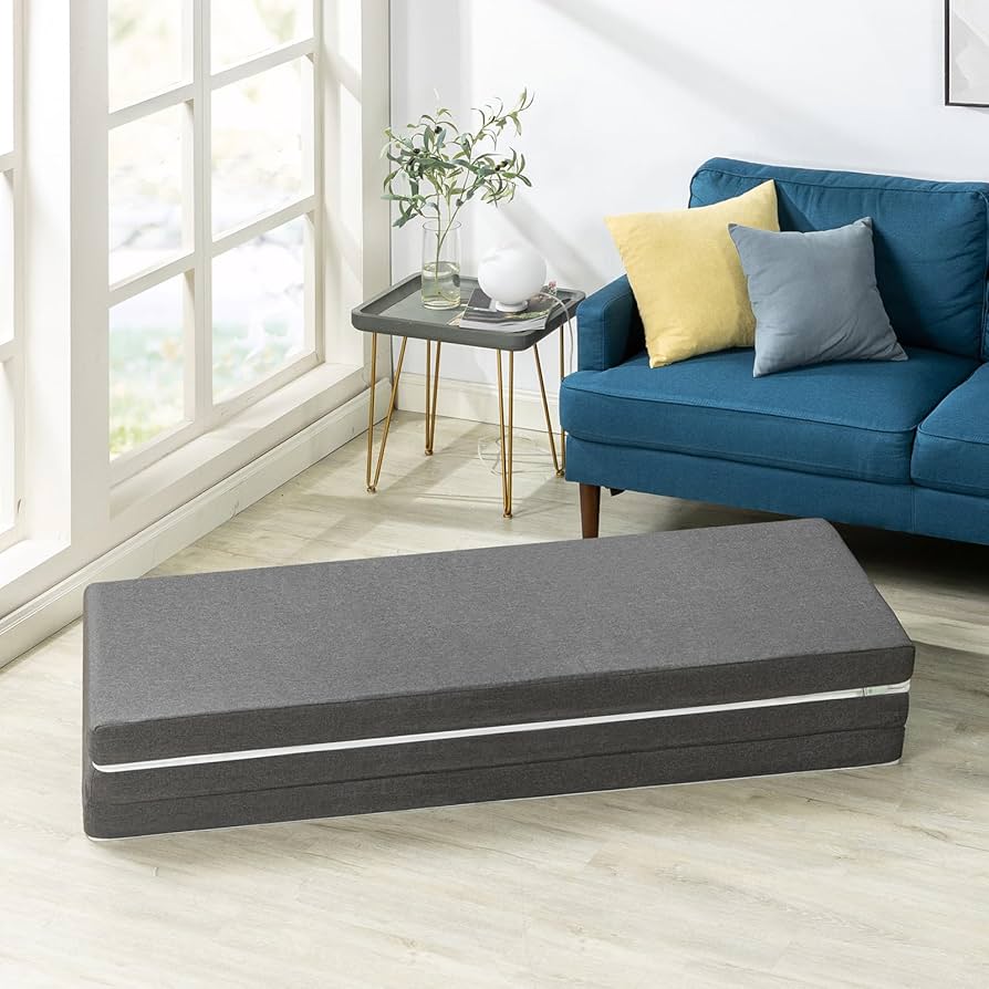 Amazon.co.jp: ZINUS 三つ折り 高反発 マットレス シングル 厚さ 9cm