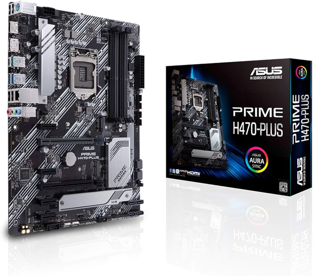 Amazon | ASUS INTEL H470 搭載 LGA1200 対応 マザーボード PRIME H470