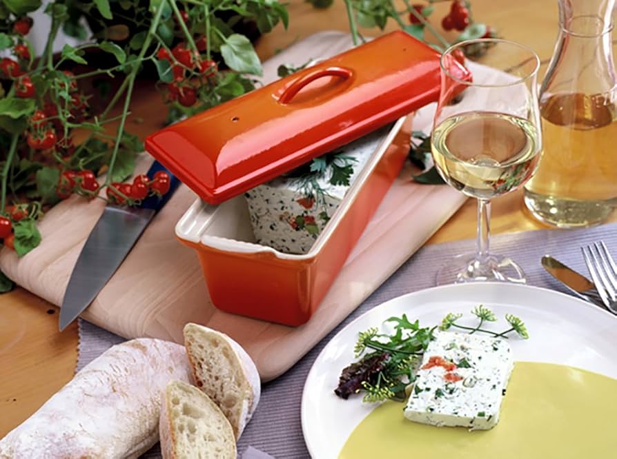 Amazon｜ルクルーゼ テリーヌ レクタ 28cm 鋳物 ホーロー 耐熱容器