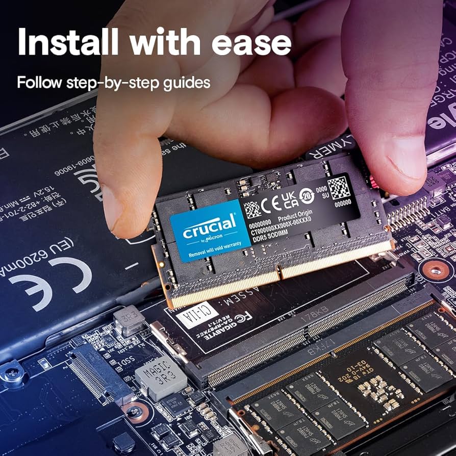 Amazon.co.jp: Crucial RAM 8GB DDR5 5200MT/s (または4800MT/s