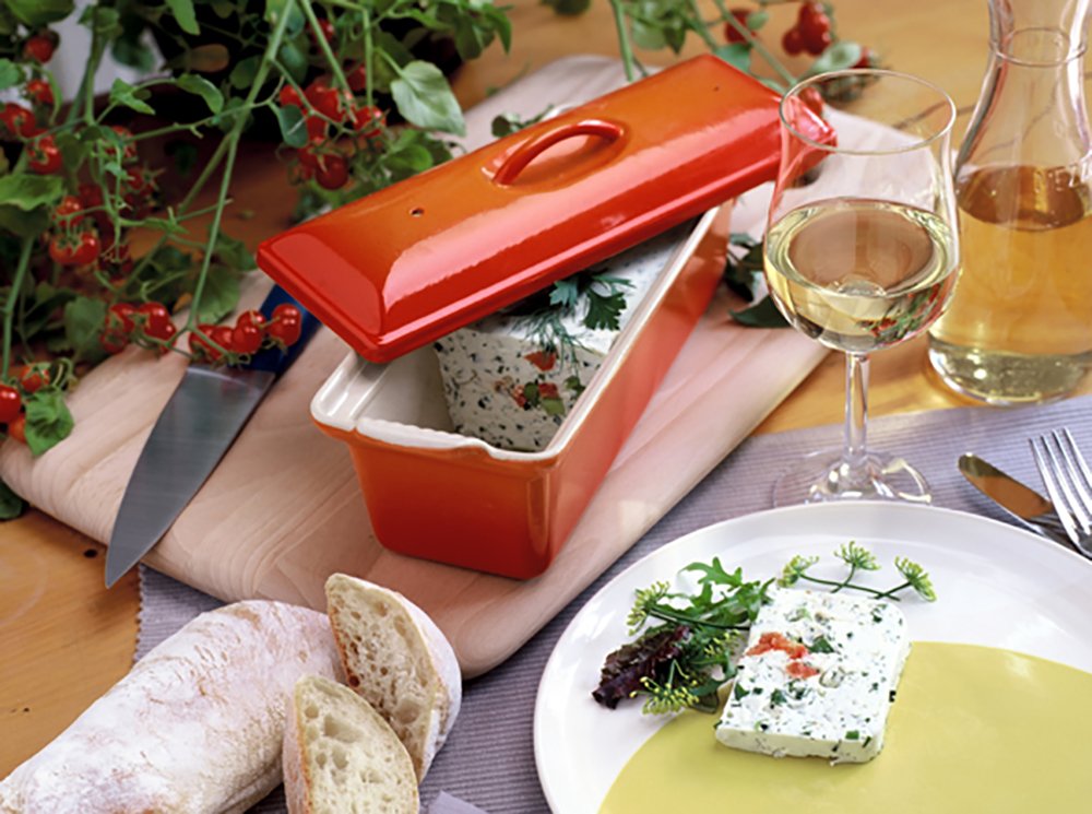 Amazon｜ルクルーゼ テリーヌ レクタ 28cm 鋳物 ホーロー 耐熱容器