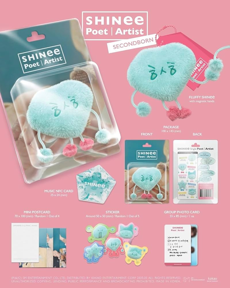 Amazon.com: SHINee Poet | Artist Single Album (Smart Album