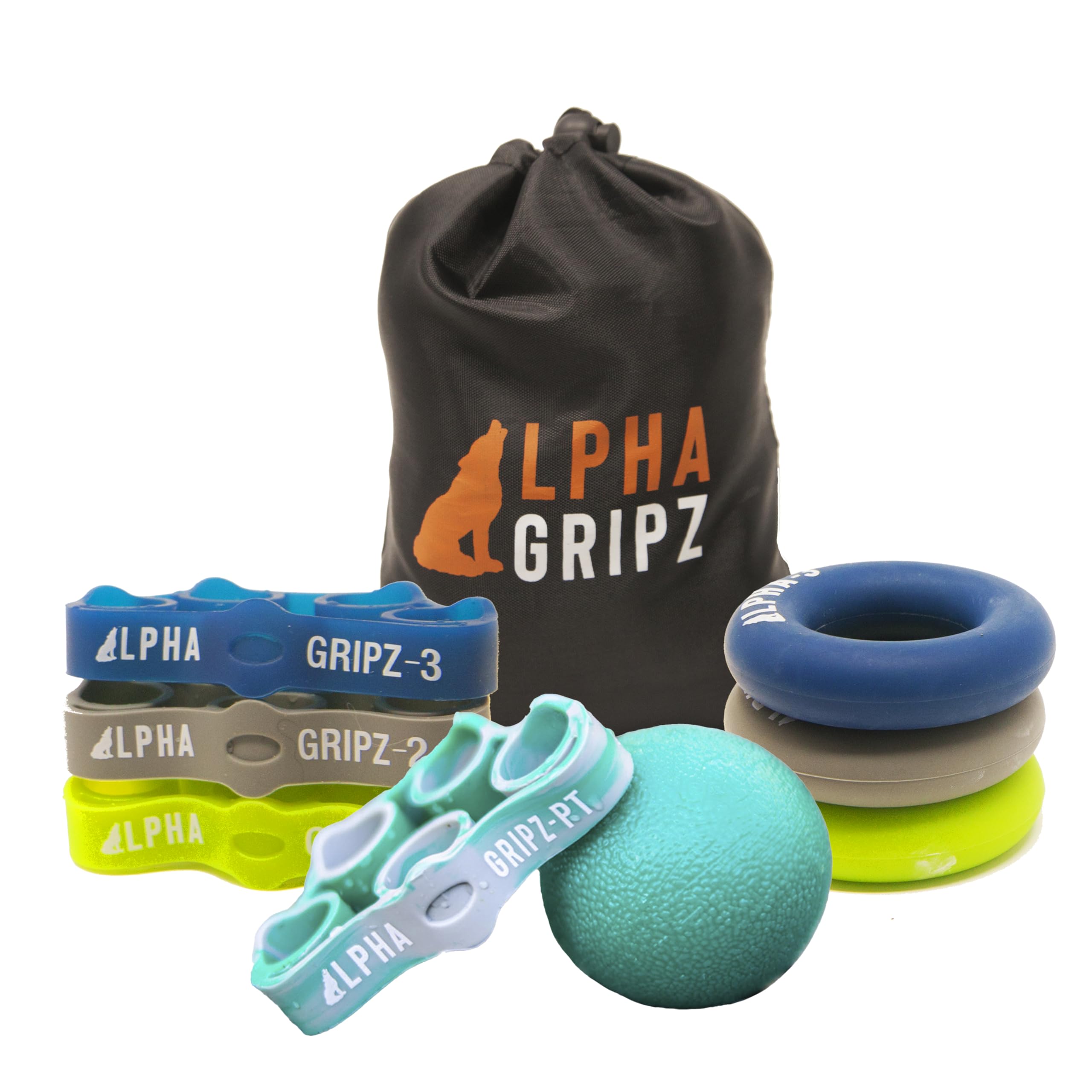 Amazon.com: ALPHA GRIPZ PT Recovery Kit, Forearm Strengthening Set