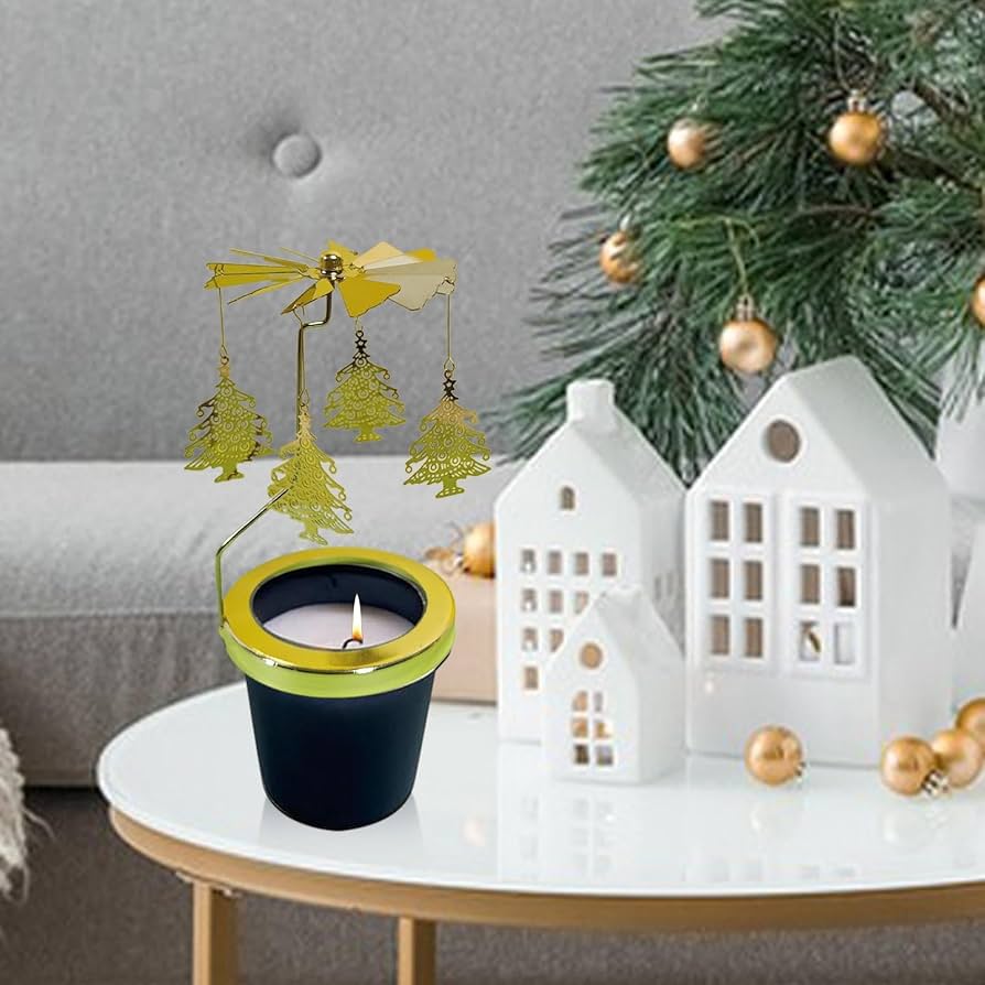 Amazon.co.jp: クリスマス キャンドル カルーセル、クリスマス