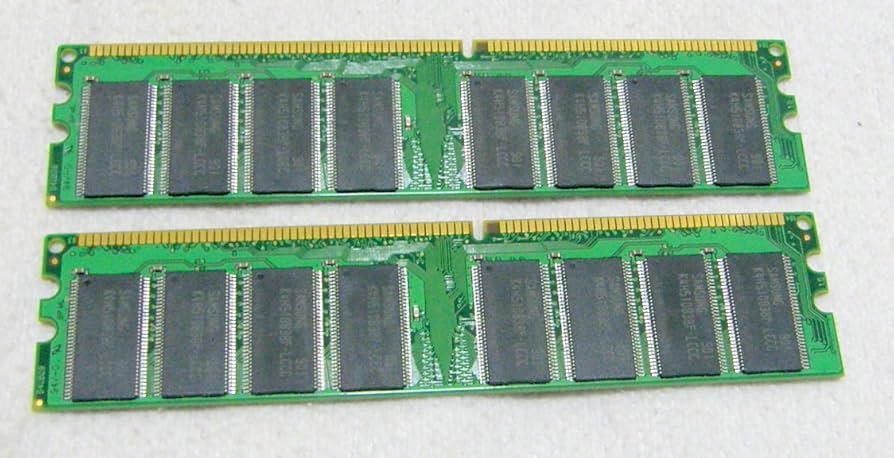 Amazon.co.jp: PC-3200 DDR400 1GB*2本=2GB デスクトップ用DDRメモリ