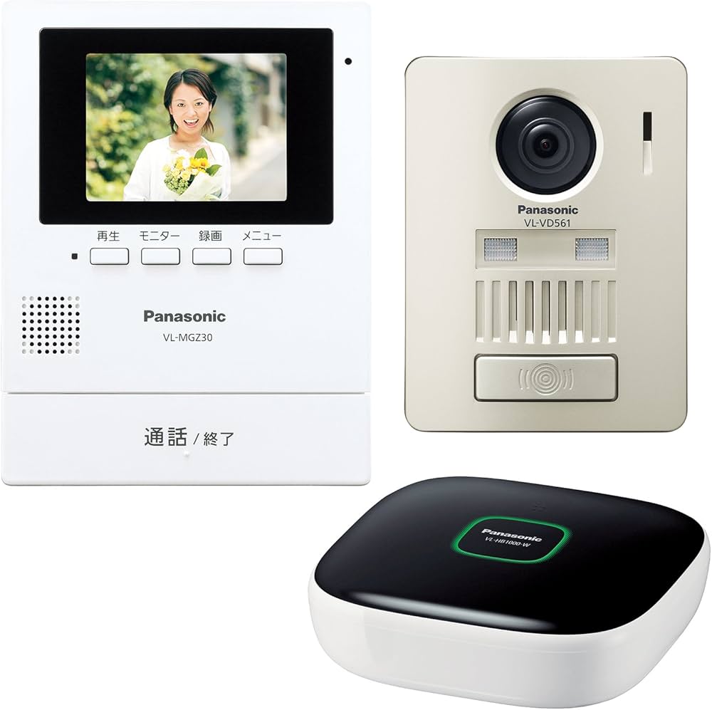 Amazon.co.jp: パナソニック ワイヤレステレビドアホン(モニター親機+