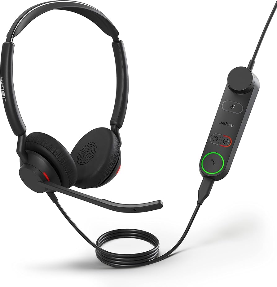 Amazon.com: Jabra Engage 50 II Wired Stereo Headset with Link Call