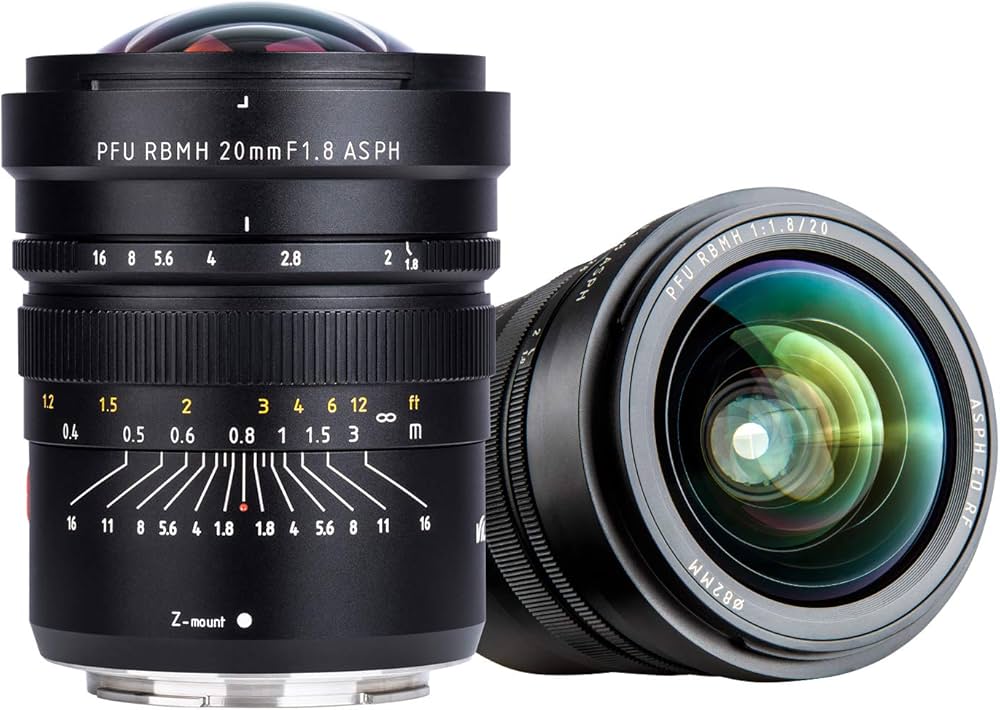 Amazon.co.jp: VILTROX PFU RBMH 20mm F1.8 ASPH ニコン Zマウント用