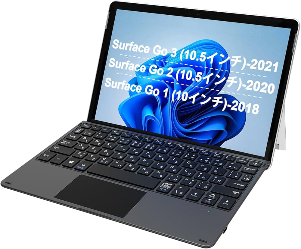 Amazon.co.jp: Arteck マイクロソフト Surface Go タイプ カバー