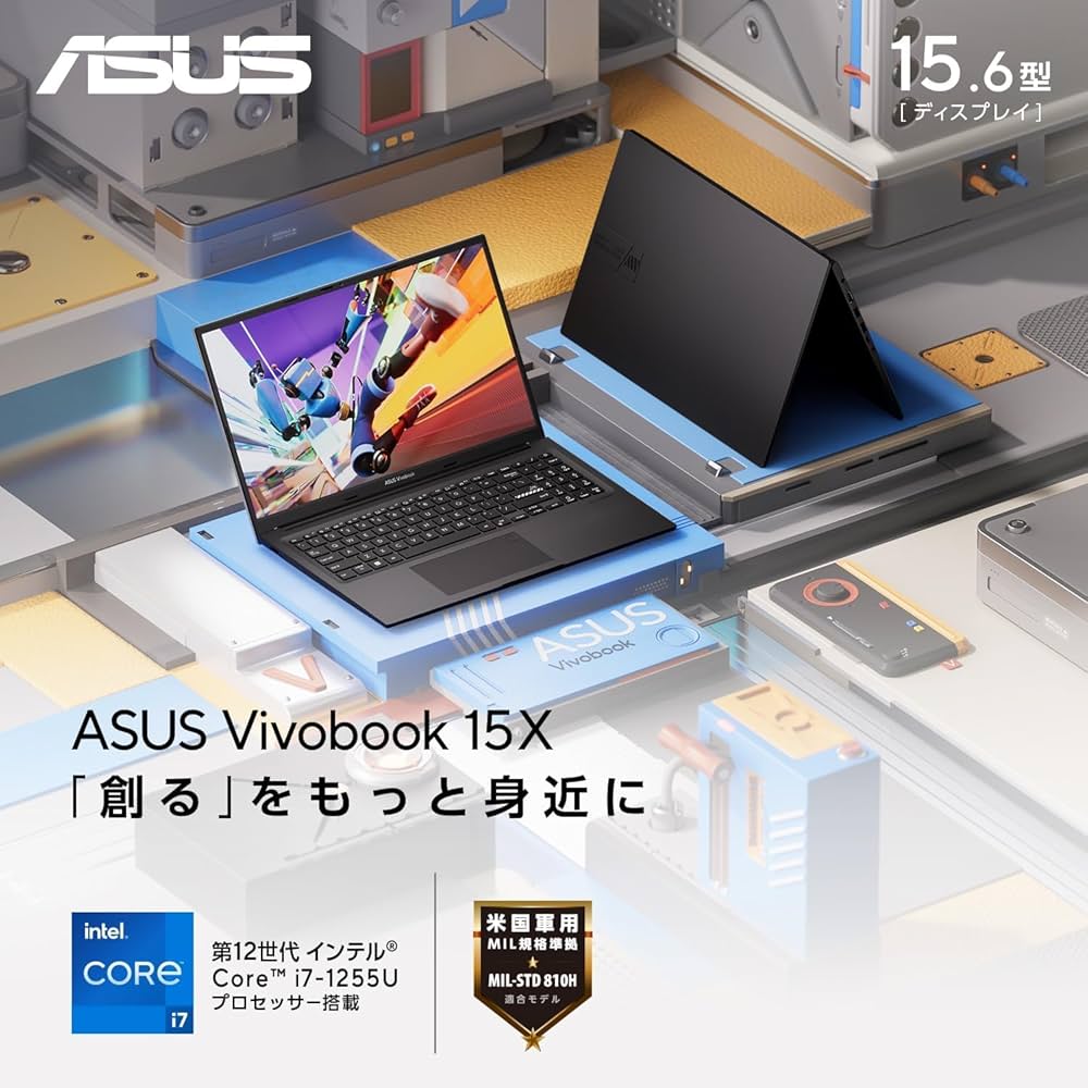 Amazon.co.jp: ASUS ノートパソコン Vivobook 15X 15.6インチ 第12世代