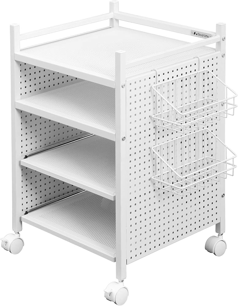 Amazon｜Bauhutte(バウヒュッテ) ゲーム機収納ラック スライダー式