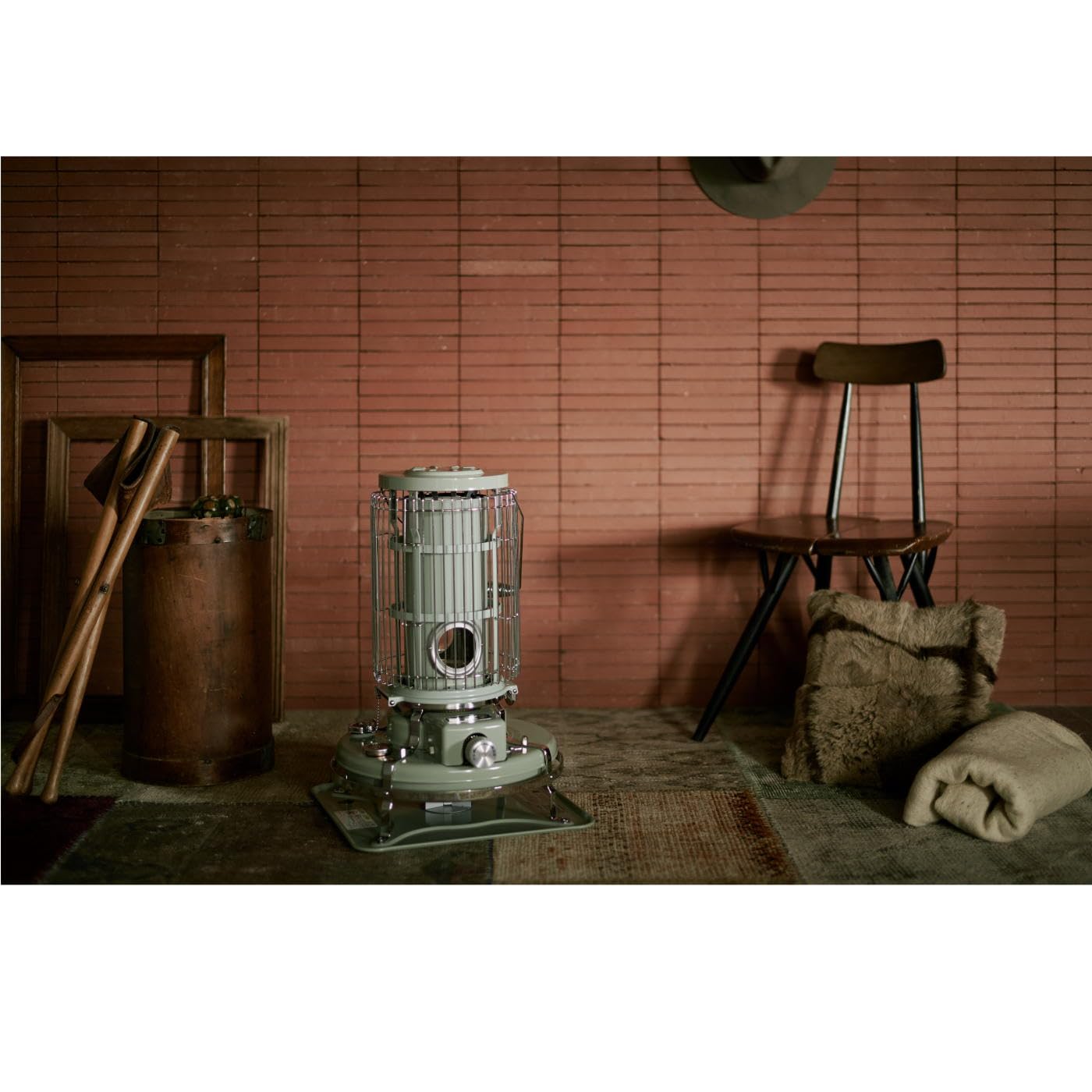 Amazon | アラジン (Aladdin) 石油ストーブ ブルーフレーム グリーン