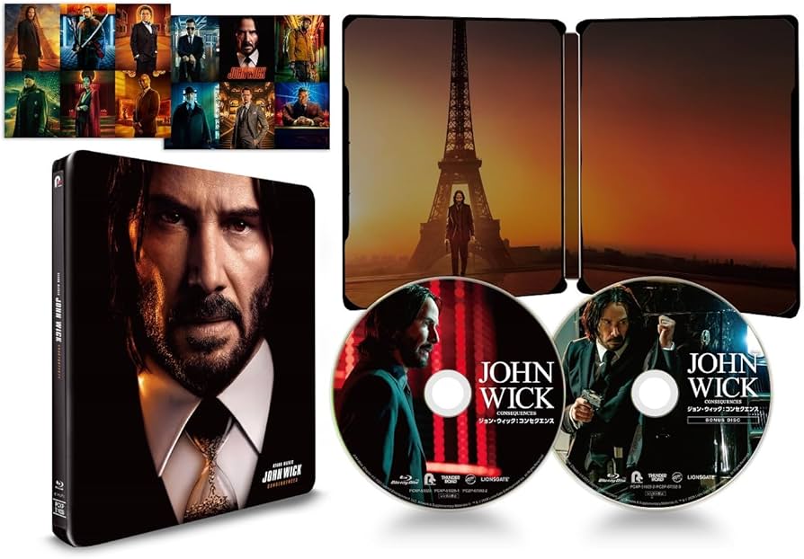 Amazon.co.jp: ジョン・ウィック：コンセクエンス Blu-ray