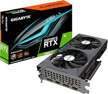 Amazon.com: GIGABYTE GeForce RTX 3060 Ti Eagle OC 8G (REV2.0