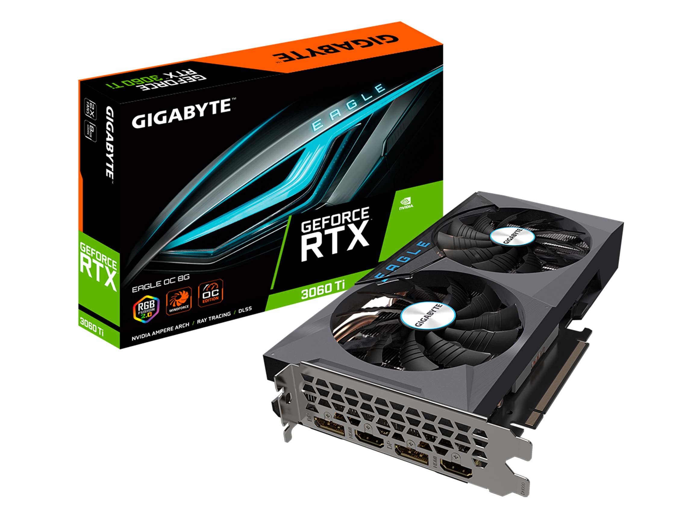 Amazon.com: GIGABYTE GeForce RTX 3060 Ti Eagle OC 8G (REV2.0