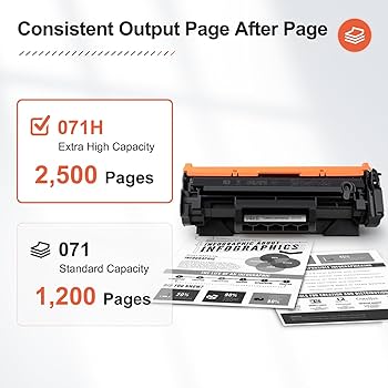 Amazon.co.jp: v4ink 071H 071 トナーカートリッジ Canon 071 大容量