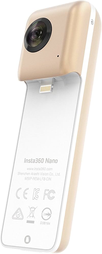 Amazon.com: Insta360 Nano 360 Degree Camera VR 3D Panoramic Point