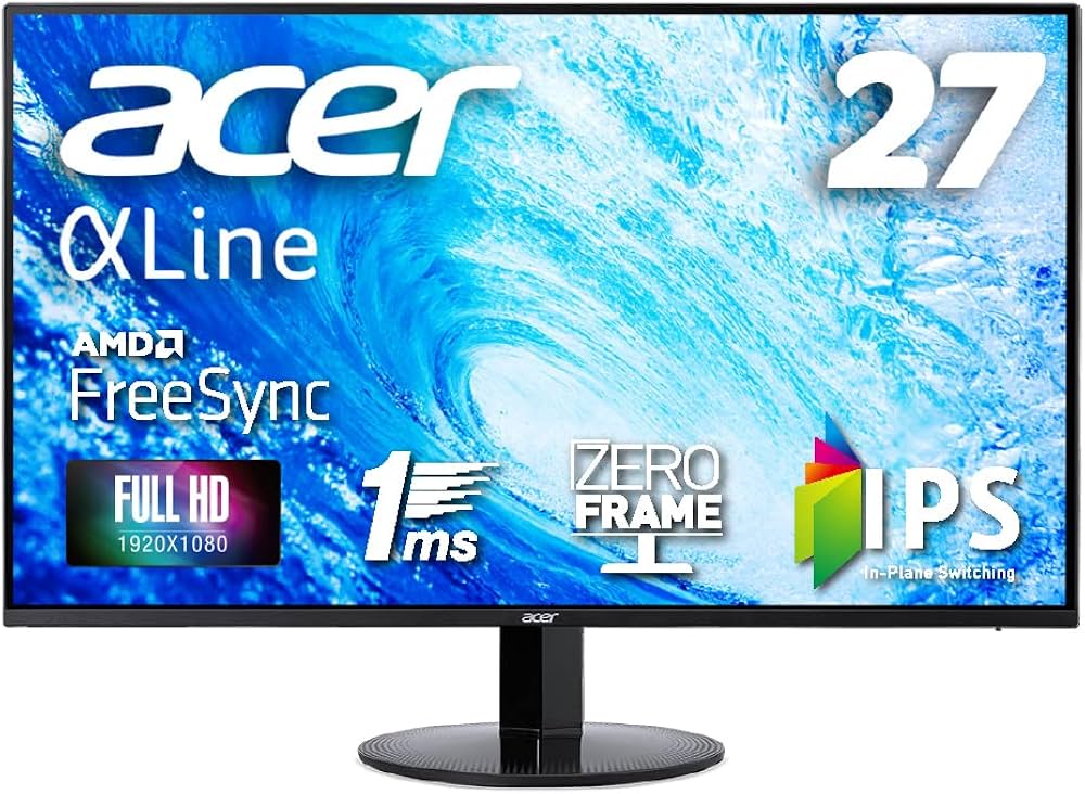 Amazon.co.jp: Acer モニター AlphaLine SA271bmix 27インチ IPS 非