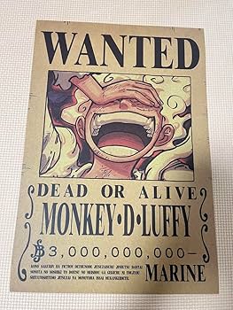 Amazon.co.jp: ONEPIECE ワンピ ース 手配書 ポスター 新四皇4枚セット