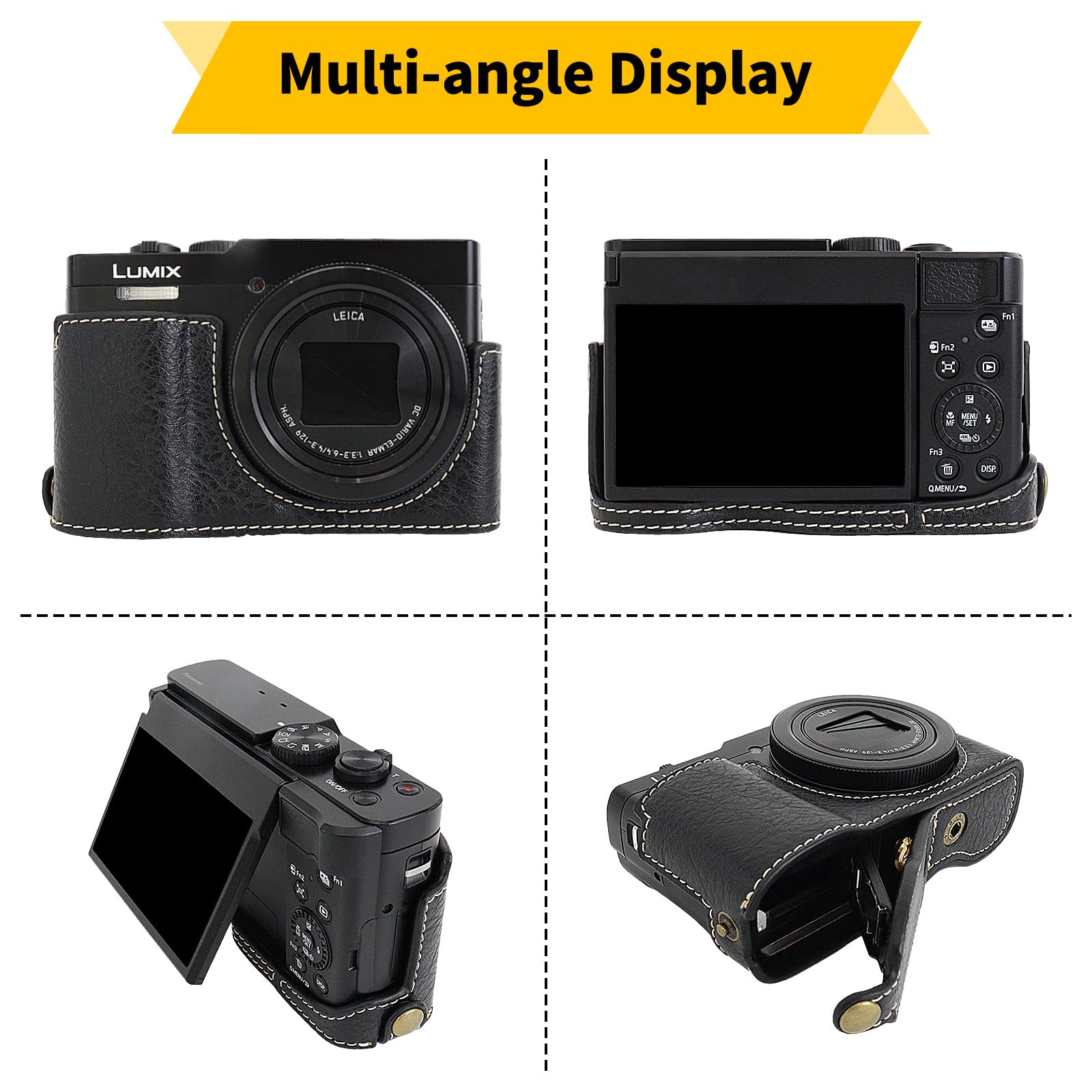 Amazon.co.jp: Rieibi TZ99 カメラケース、Panasonic Lumix DC-TZ99