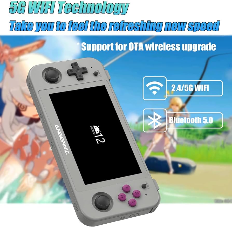 Amazon.com: RG505 Handheld Game Console Android 12,Unisoc Tiger
