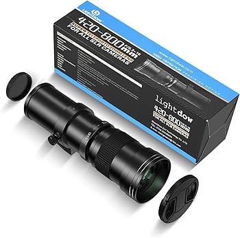 Amazon | Lightdow EF/EF-S レンズfor Canon 望遠ズームレンズ 420