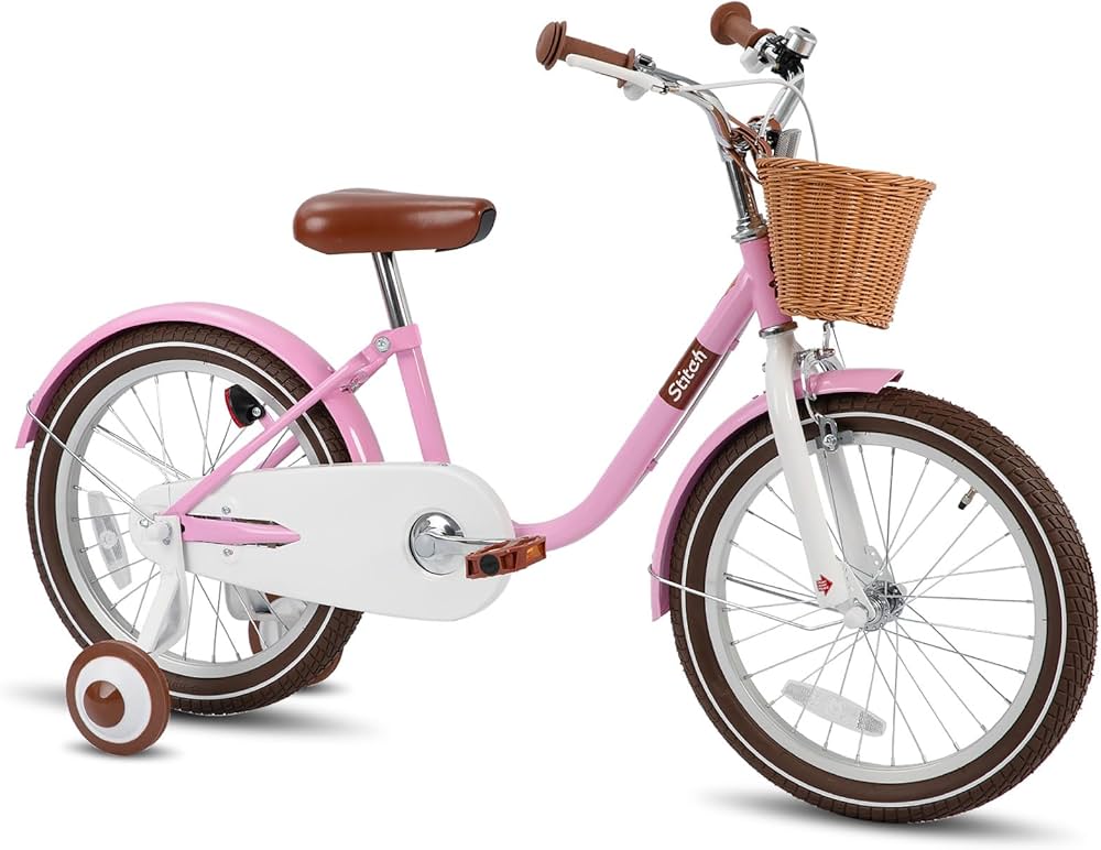 Amazon | JOYSTAR 子供用自転車 カゴ ベル 補助輪・コマ付き 人形用