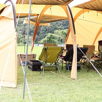 Amazon.co.jp: IGNIO(イグニオ) キャンプ ドームテント 2ルーム
