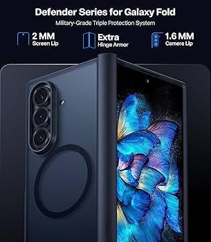 Amazon.com: TORRAS Magnetic Shockproof for Samsung Galaxy Z Fold 7