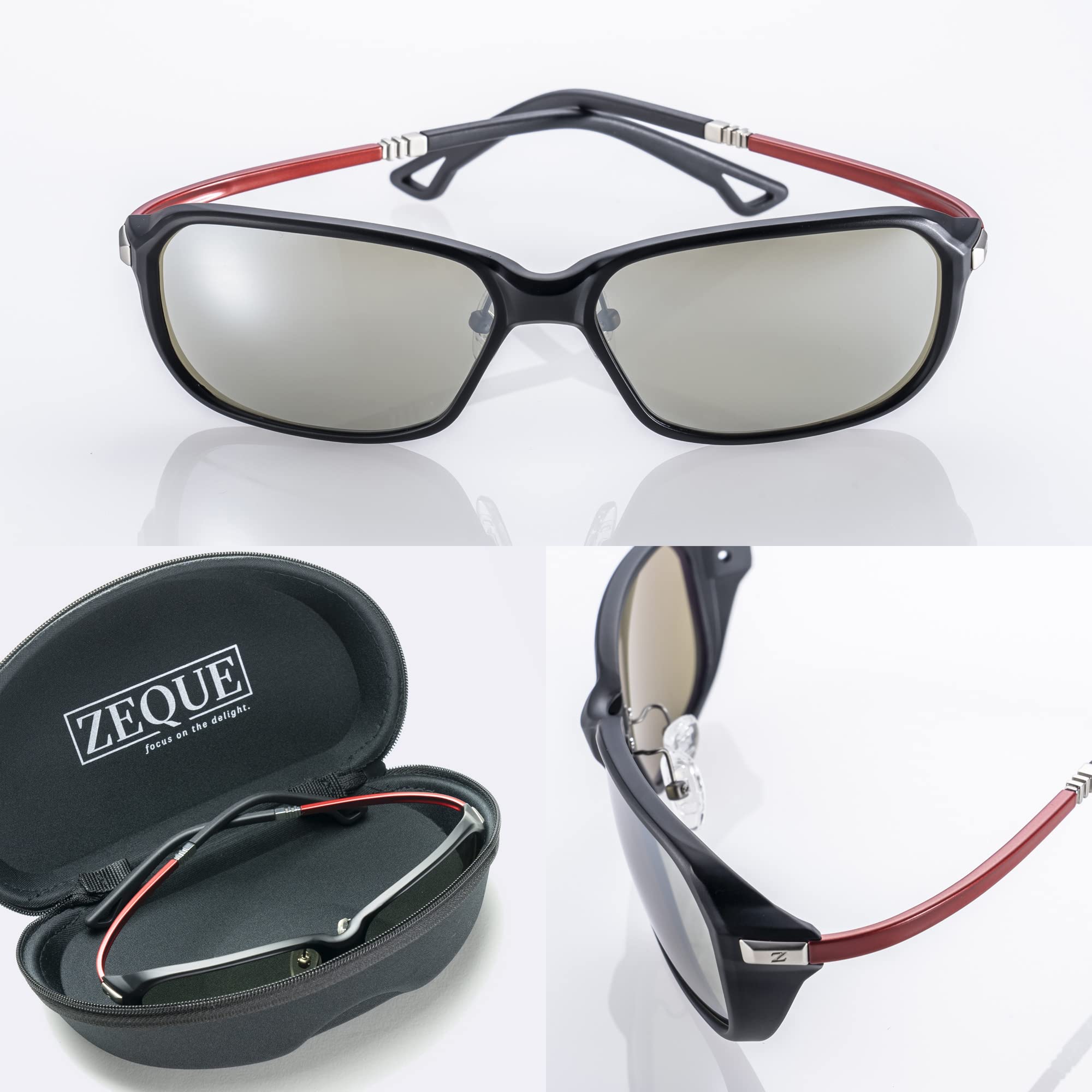 Amazon | Zeque(ゼクー) 偏光サングラス TITICACA(チチカカ) F-1946