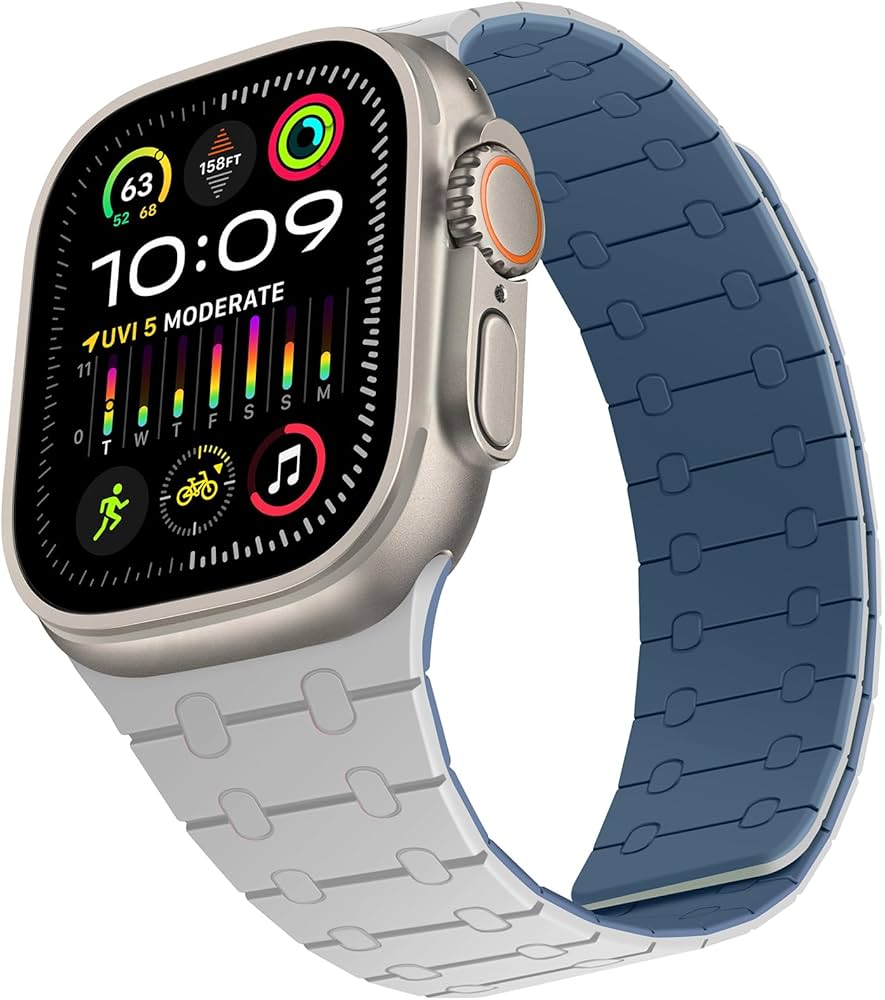 Amazon.com: ZZDZZ Compatible with Apple Watch Band 49mm 46mm 45mm