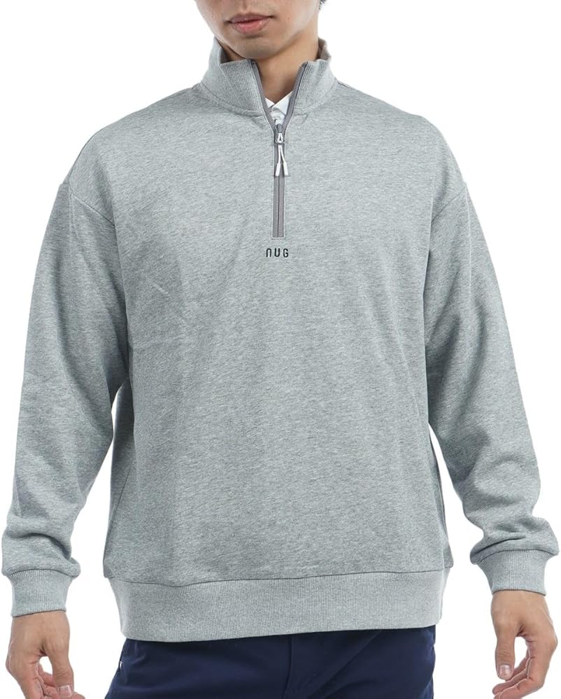 Amazon.co.jp: [ナノユニバース ゴルフ] メンズ 長袖 ハーフジップ