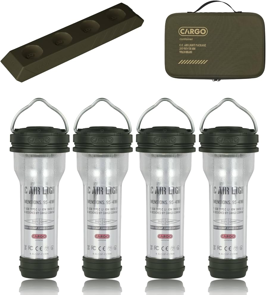 Amazon.co.jp: CARGO CONTAINER カーゴコンテナ AIR LIGHT 4本