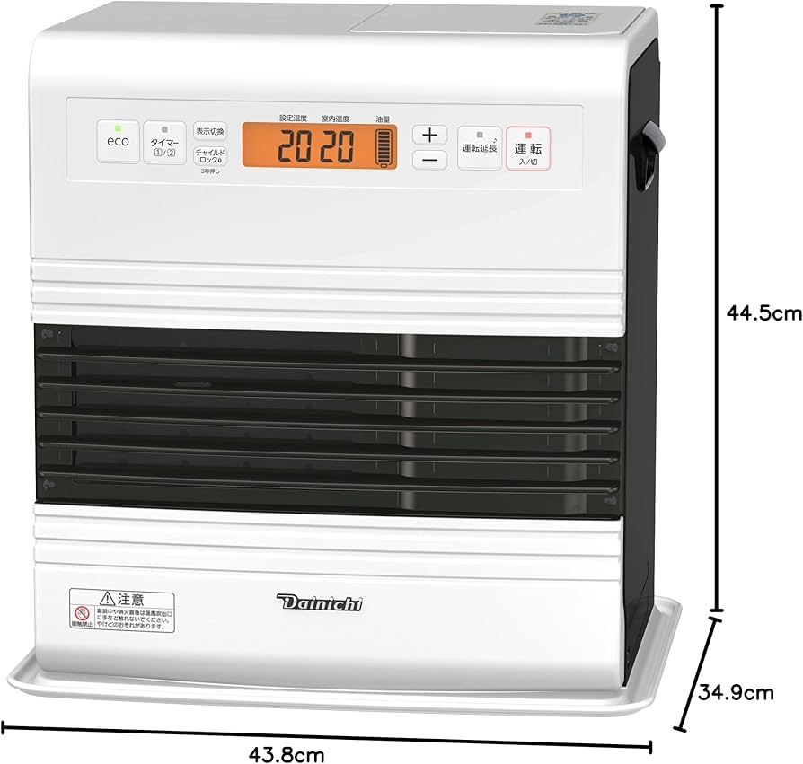Amazon | ダイニチ (Dainichi) 石油ファンヒーター (木造10畳まで