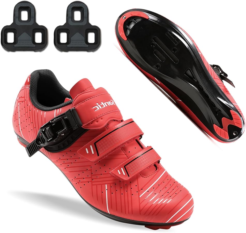 Amazon | [サンティック] ユニセックス ビンディングシューズ ロード