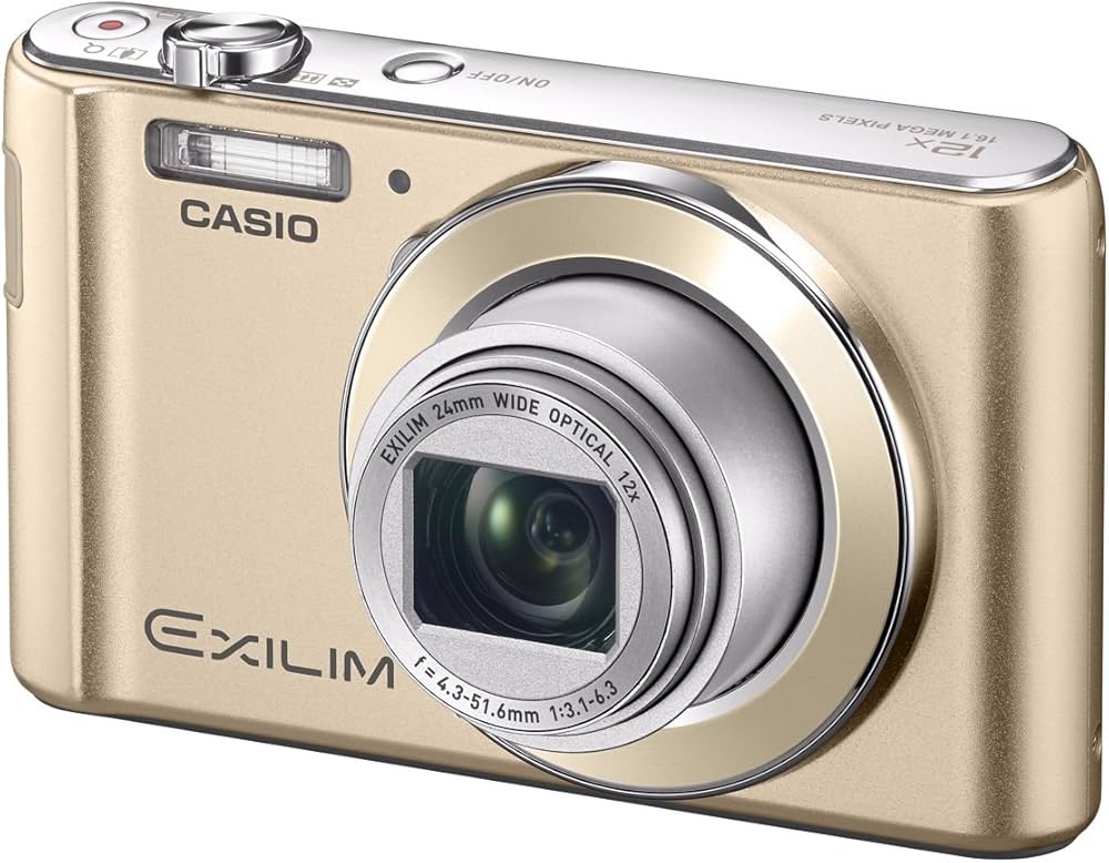 CASIO EXILIM H5 コンパクトデジタルカメラ クリーム色 カシオの