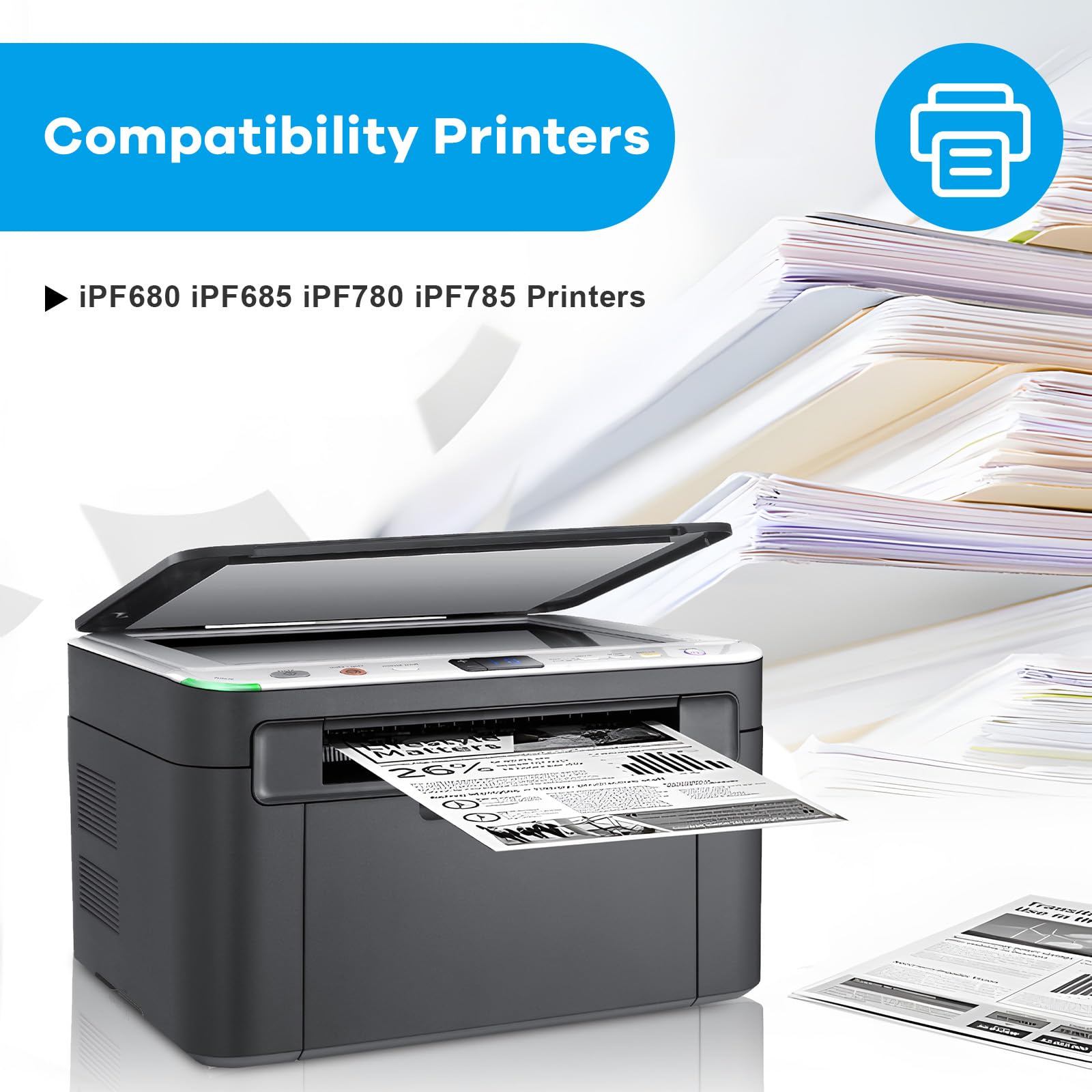 Amazon.co.jp: PFI-207 インクタンク (MBK/BK/C/M/Y, 300ml) 交換用