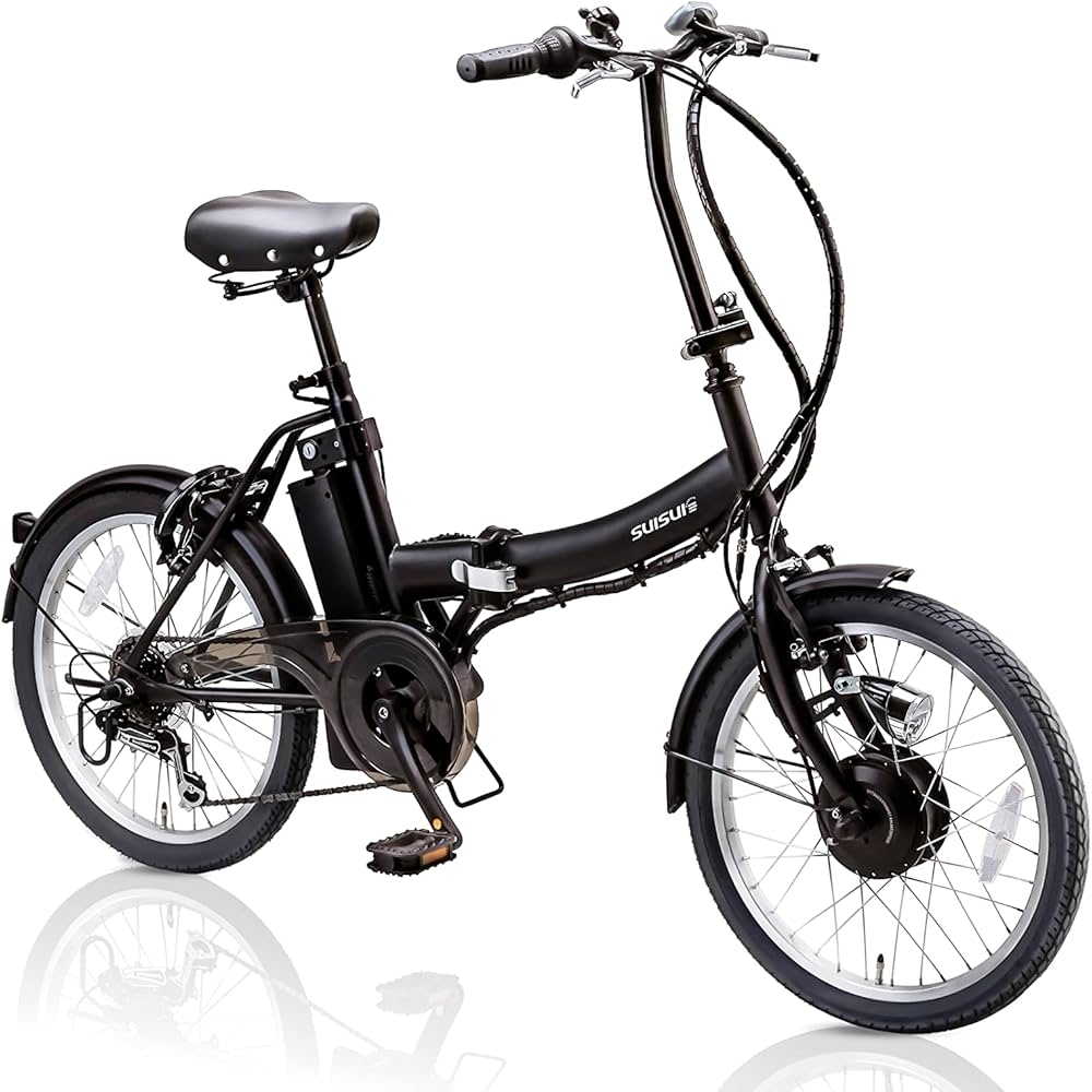 Amazon | kaihou SUISUI Street 電動アシスト折りたたみ自転車 20