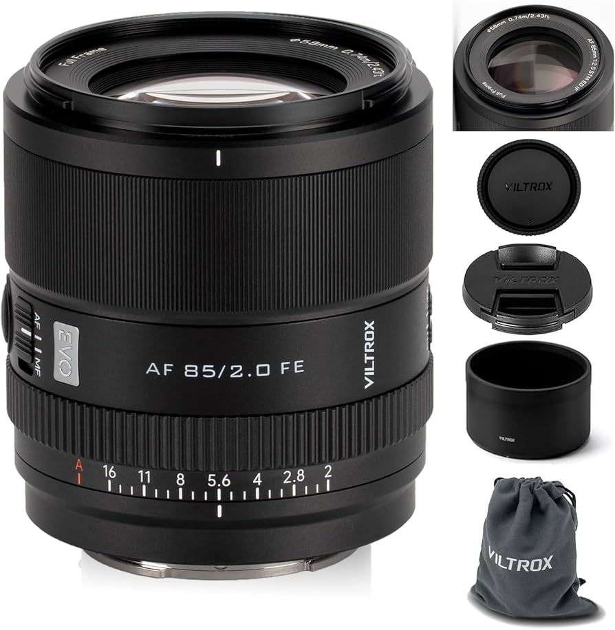 Amazon.com : VILTROX 85mm F2.0 EVO FE Full Frame Lens for Sony E