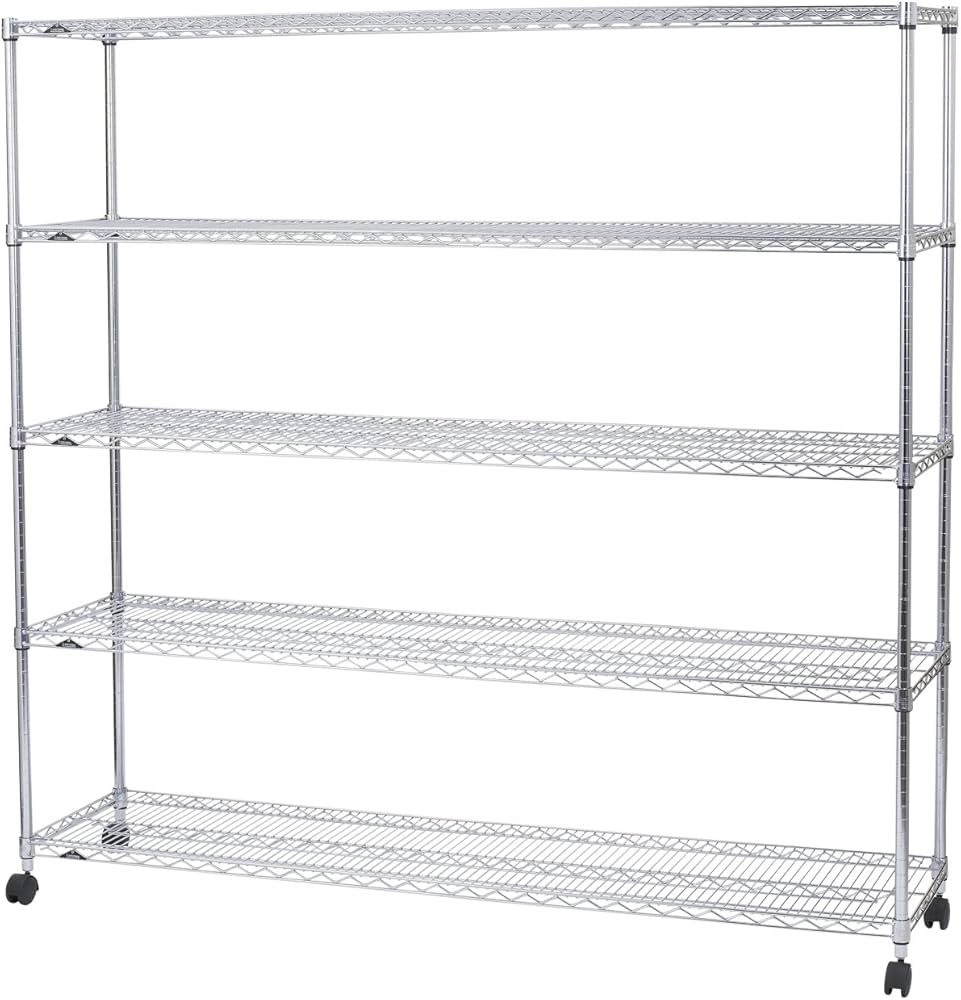 Amazon｜スチールラック ドウシシャ 棚 ルミナス互換 棚 シェルフ 収納