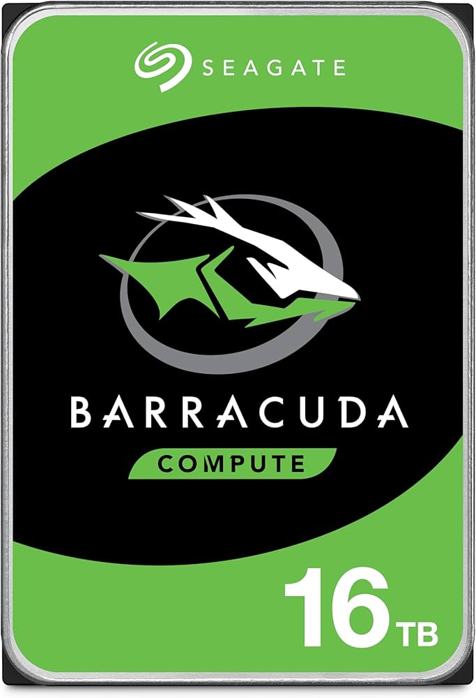 Amazon | Seagate Barracuda 16TB 内蔵ハードドライブ 7200 U/分