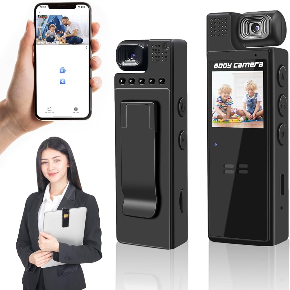 Amazon | 超小型アクションカメラ SULUWU 1.3インチのディスプレイ