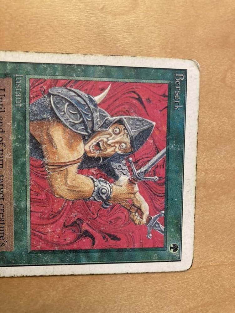 狂暴化⁄Berserk[2ED] MTG 狂暴化 アンリミテッド 英語版