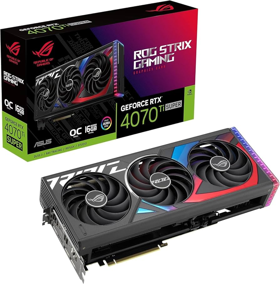 Amazon.com: Asus ROG Strix GeForce RTX 4070 Ti Super OC