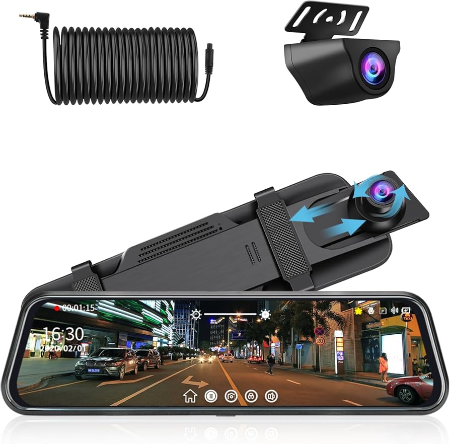 Amazon.co.jp: Jansite ドライブレコーダー ミラー型【グレア反射改良